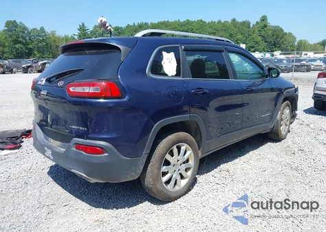 2016 Jeep Cherokee Limited из США, поврежденный, VIN 1C4PJMDS4GW120941